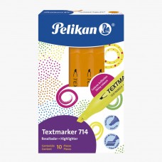 MARCATEXTOS PELIKAN NARANJA MOD 714 PZA [E10 C300]