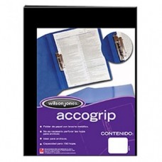 CARPETA ACCOGRIP  C/PALANCA OFICIO NEGRO        PZA.     [E4 C48]