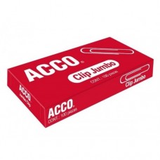CLIP JUMBO ACCO CAJA C/100 PZAS.                       [C100]