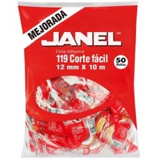 CINTA JANEL TRANSPARENTE 119 12 X 10 C/50              [C10]