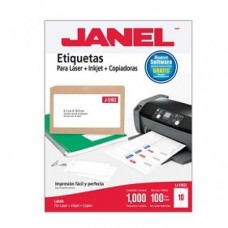 ETIQUETA JANEL LASER/INKJET BCA  5163  C/25 E/250 5.1 X 10.2  [E20]