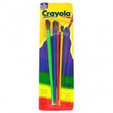 PINCELES CRAYOLA ESCOLARES C/4                [E12]