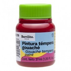 PINTURA BARRILITO TEMPERA  37 ML. CARMIN              [E6 C180]