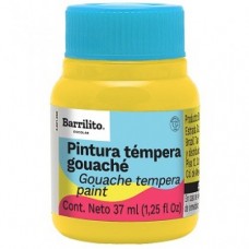 PINTURA BARRILITO TEMPERA  37 ML. AMARILLO ORO        [E6 C180]