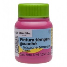 PINTURA BARRILITO TEMPERA  37 ML. ROSA                [E6 C180]