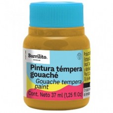 PINTURA BARRILITO TEMPERA  37 ML. AMARILLO MEDIO      [E6 C180]