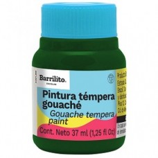 PINTURA BARRILITO TEMPERA  37 ML. VERDE OBSCURO       [E6 C180]