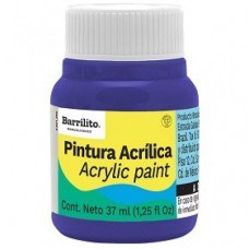 PINTURA BARRILITO ACRILICA 37 ML. AZUL REY            [E6 C180]