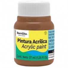 PINTURA BARRILITO ACRILICA 37 ML. CAFE                [E6 C180]