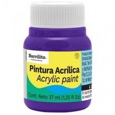 PINTURA BARRILITO ACRILICA 37 ML. MORADO              [E6 C180]