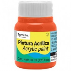 PINTURA BARRILITO ACRILICA 37 ML. NARANJA             [E6 C180]