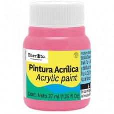 PINTURA BARRILITO ACRILICA 37 ML. ROSA                [E6 C180]