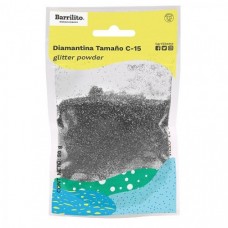 DIAMANTINA BARRILITO DE 50 GRS  C-15  PLATA PZA