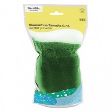 DIAMANTINA BARRILITO DE 500 GRS  C-15  VERDE BANDERA  PZA