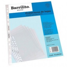 PROTECTOR DE HOJAS BARRILITO  LIGERA C/10             [E10 C200]