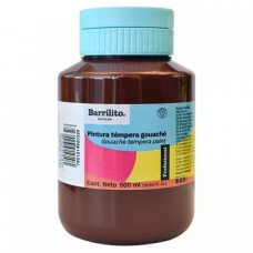 PINTURA TEMPERA   GOUACHE 500 ML  MARRON              [E3 C12]