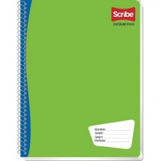 CUADERNO SCRIBE PROFESIONAL ESCOLAR PLUS BLANCO C/100 H     [E36]
