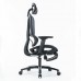 SILLA EJECUTIVA NEXUS C/BRAZOS Y DESCANSA PIES MESH NEGRA PZA