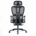 SILLA EJECUTIVA NEXUS C/BRAZOS Y DESCANSA PIES MESH NEGRA PZA