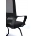 SILLA VISITA TRINEO C/BRAZOS CON MESH NEGRO SILLA VISITA TRINEO C/BRAZOS CON MESH NEGRO