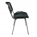 SILLA VISITA GENOVA  411 S/BRAZOS CON MESH y TELA NEGRO