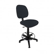 SILLA CAJERO S/BRAZOS REGIA 1007 CON REGATON NEGRO PZA