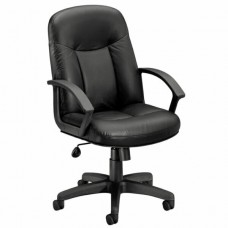 SILLA EJECUTIVA VL601 PIEL NEGRO PZA
