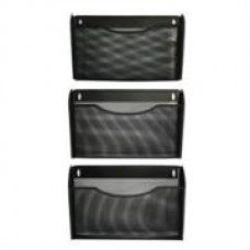 REVISTERO DE PARED NEXTEP MESH NEGRO C/3 PZA