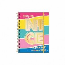 AGENDA ESPIRAL 2024 PLANNER BE NICE M7 17.7 X 24 CMS [E12]