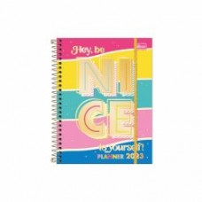 AGENDA ESPIRAL TILIBRA 2024 PLANNER BE NICE M7 17.7 X 24 CMS [E12]