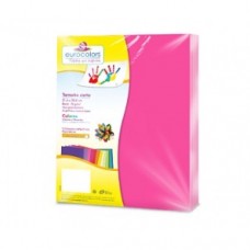 PAPEL BOND EUROCOLOR ROSA NEON          C/100 PZA        [C25]