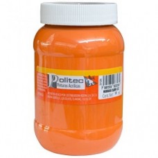 PINTURA ACRILICA POLITEC 940 ML. FRASCO 308 NARANJA  PZA
