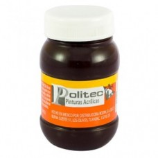 PINTURA ACRILICA POLITEC 100 ML. FRASCO NEGRO PZA   [C36]