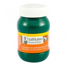 PINTURA ACRILICA POLITEC 100 ML. FRASCO VERDE C PZA   [C36]