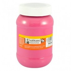 PINTURA ACRILICA POLITEC 500 ML. 337 ROSA MEXICANO PZA    [E12]