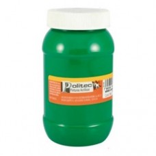 PINTURA ACRILICA POLITEC 500 ML. VERDE PZA  [E12]
