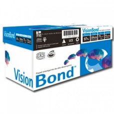 PAPEL VISION BOND BLANCO 97% OFICIO C/5000