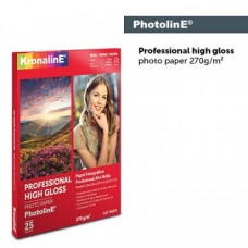 PAPEL FOTOGRAFICO GLOSSY HIGH GLOSS CARTA C/25 PZA