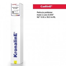 PELICULA POLYESTER  MATE ESPECIAL INK-JET.005 N3 0.91 X 36.5 MTS RL