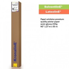 PAPEL SOLVATEX SEMI GLOSSY N3 200 GMS 1.27 X 50 MTS   RL