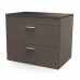 ARCHIVERO HORIZONTAL 642 2 GAVETAS MELAMINA PZA